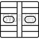 Car A/C lineal icon – vehicle climate control